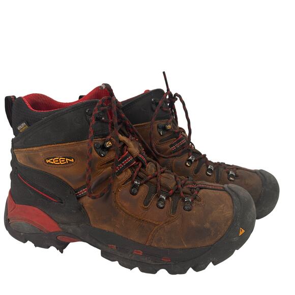 Keen Men's Steel Toe Pittsburgh Utility Leather Work Boots Size 10.5 - Picture 1 of 10